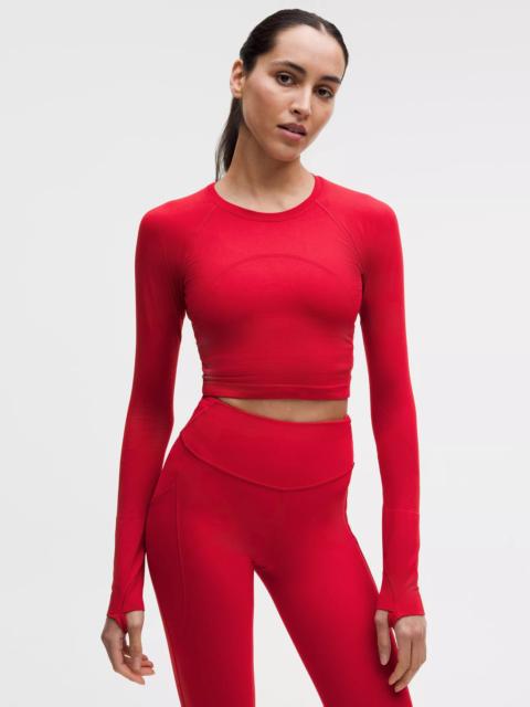 lululemon Swiftly Tech Cropped Long-Sleeve Shirt 2.0