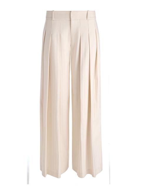 SIMON PLEATED TROUSER
