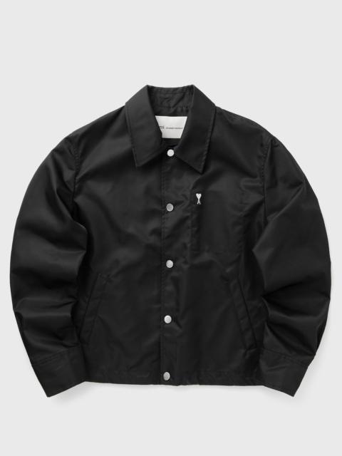 AMI Paris BUTTONED JACKET WITH AMI DE COEUR STUD