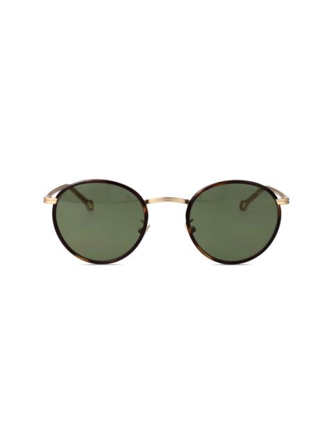 GIORGIO ARMANI round-frame sunglasses