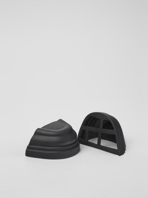CAMPER Junction Toe Caps Black rubber toe caps