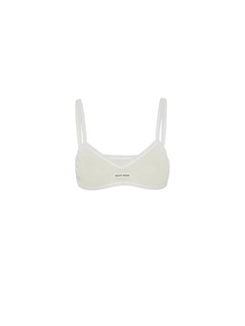 Miu Miu Nylon bra