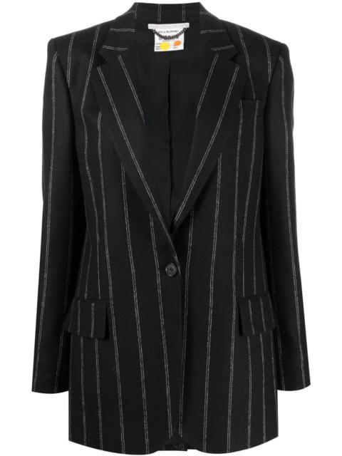 Stella McCartney stitch-detail tailored blazer