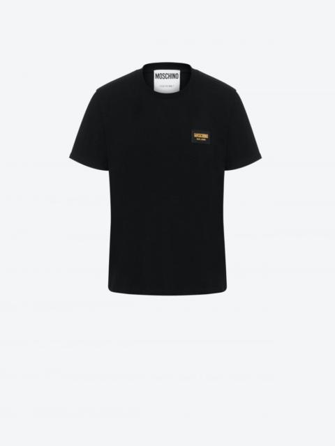 Moschino MOSCHINO LABEL JERSEY T-SHIRT