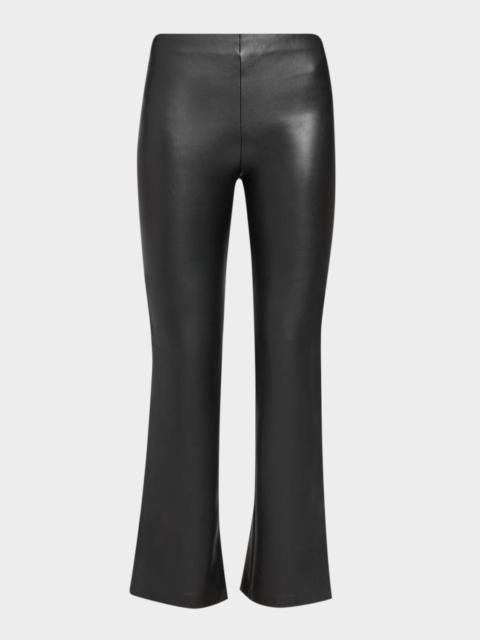GENERATION LOVE Lex Faux Leather Kick Flare Pants