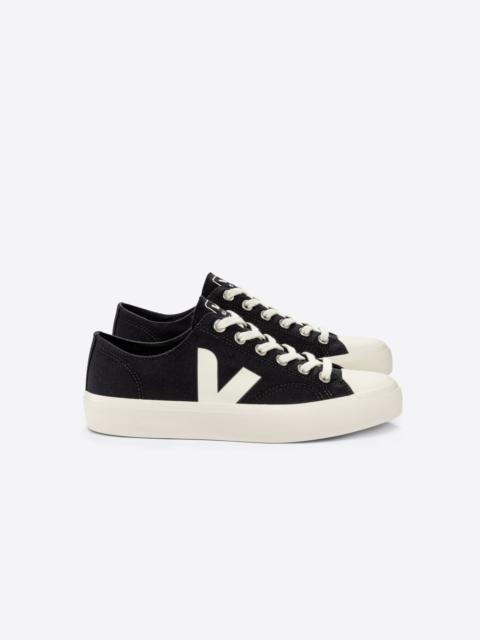 VEJA WATA II LOW CANVAS BLACK PIERRE