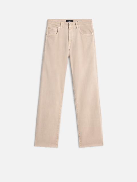 7 For All Mankind CALIE STRAIGHT ANKLE in Left Hand Ginseng
