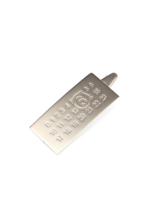 MM6 Maison Margiela Numbers-engraved hairclip