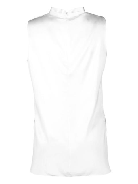 ADAM LIPPES drape-neck sleeveless top
