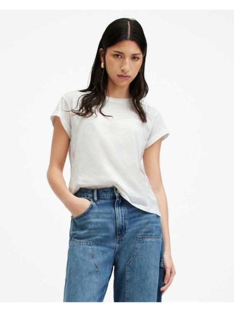 ALLSAINTS ANNA CREW NECK SHORT SLEEVE T-SHIRT