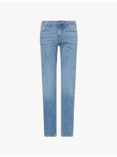 EMPORIO ARMANI J06 Slim-Fit Stretch-Denim Jeans