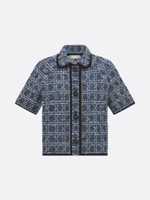 Dior Short-Sleeved Cannage Jacket