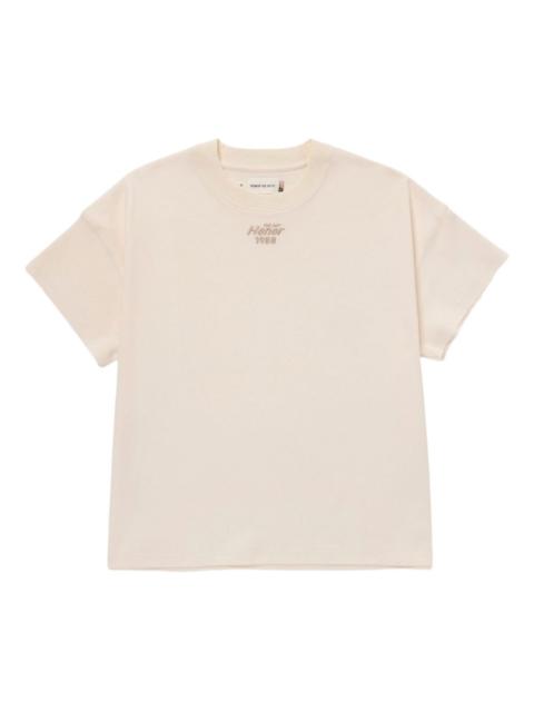 HONOR THE GIFT Pendant Box raw-edge embroidered T-shirt