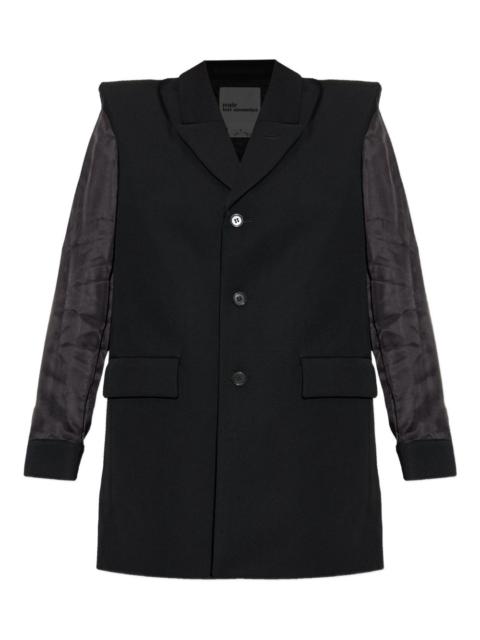 Noir Kei Ninomiya panelled blazer