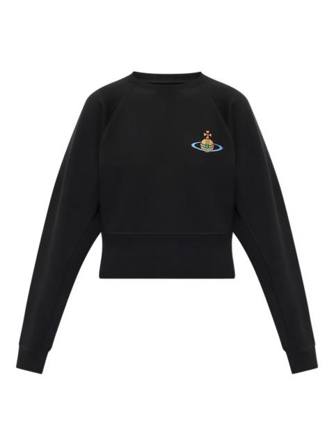 Vivienne Westwood logo-embroidery round-neck sweatshirt
