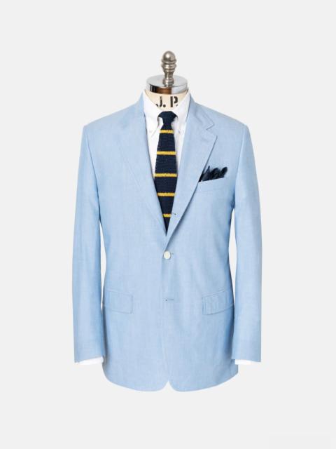J. PRESS MADE-IN-CANADA BLUE CHAMBRAY SPORT COAT