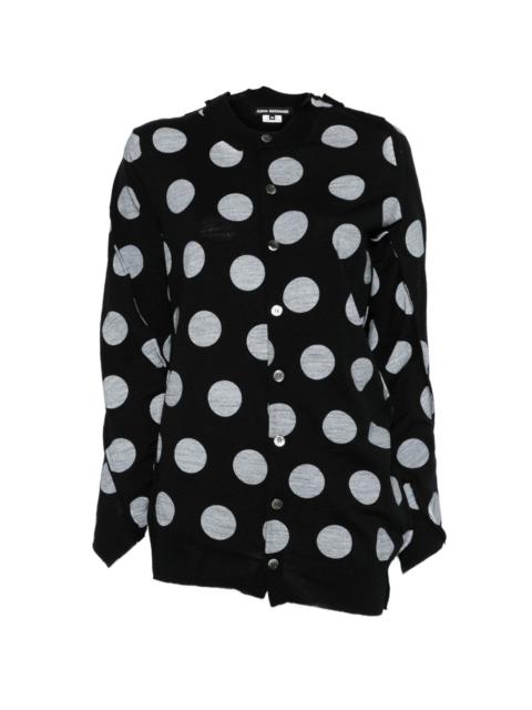Junya Watanabe polka dot buttoned cardigan