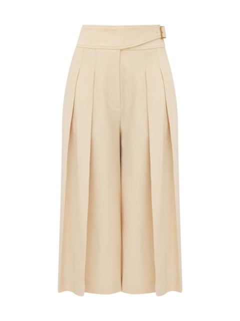 Zimmermann VALIANT WOOL BUCKLED CULOTTE