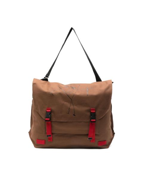 Plan C printed shoulder bag