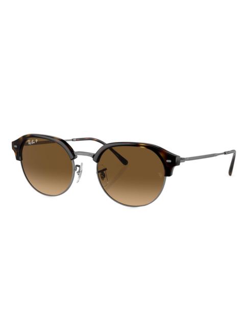 Ray-Ban Women's RB4420 53MM Round Sunglasses - Havana
