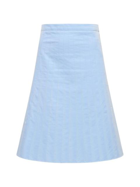 MM6 Maison Margiela striped mini skirt
