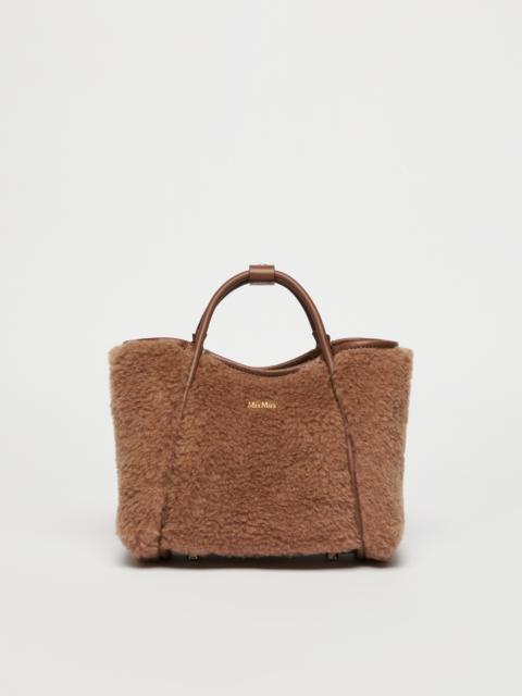 Max Mara TMARINXS Extra-small Teddy-fabric Marine Bag