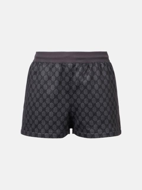 GUCCI GG jersey shorts