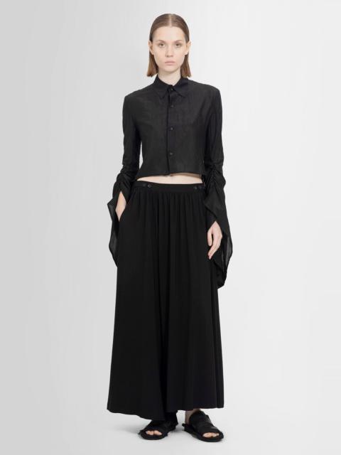 Yohji Yamamoto YOHJI YAMAMOTO WOMAN BLACK SHIRTS