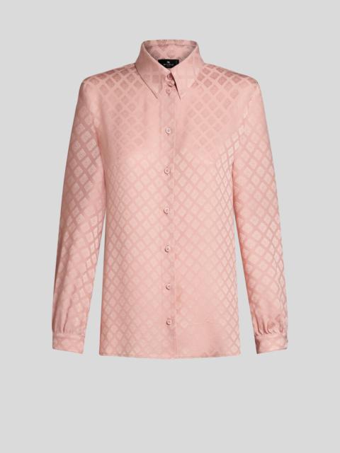 SILK JACQUARD SHIRT