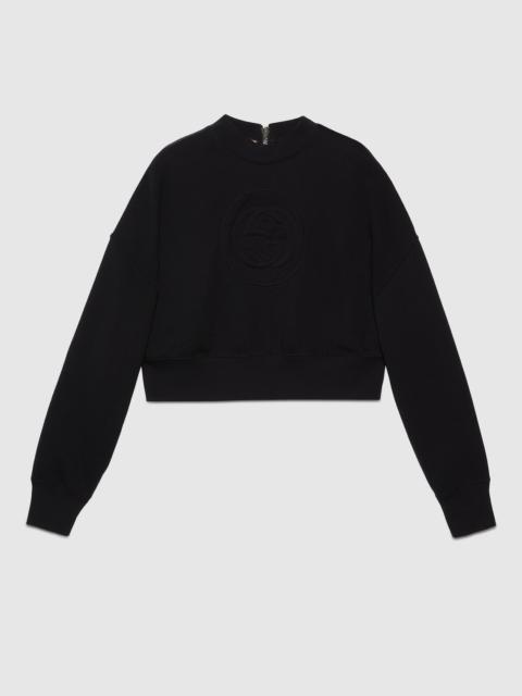 Jersey sweatshirt with Interlocking G