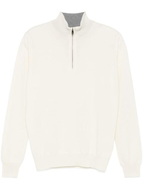 CORNELIANI mock-neck sweater