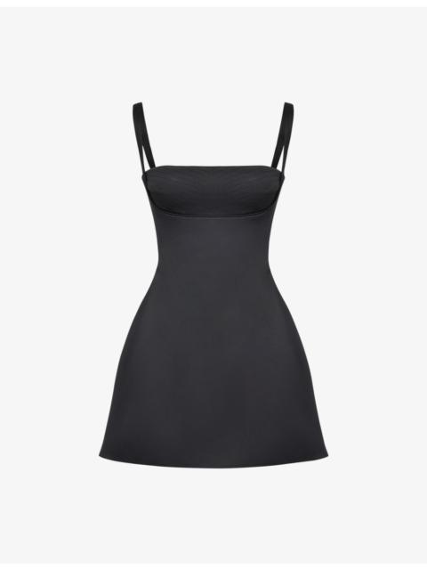 House of CB Kara stretch-woven mini slip dress