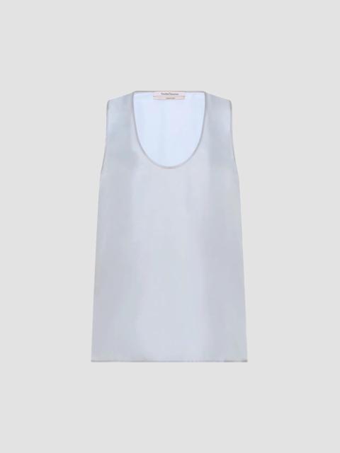Another Tomorrow Women's Silk Tank - Sky