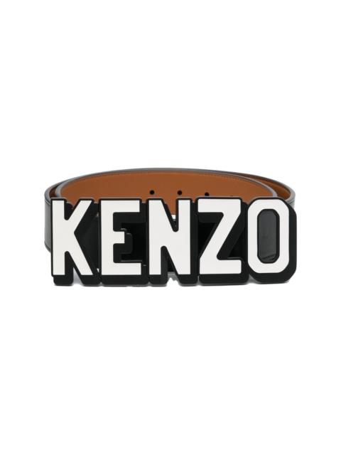 KENZO logo-buckle adjustable belt