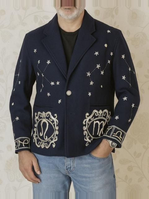 Other Designers Issey Miyake × Vintage - RARE VINTAGE ISSEY MIYAKE EMBROIDERED ZODIAC STARS BLAZER