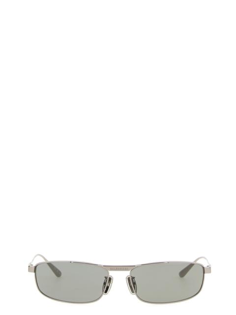 BALENCIAGA Tag 3.0 Rectangle Sunglasses Gray
