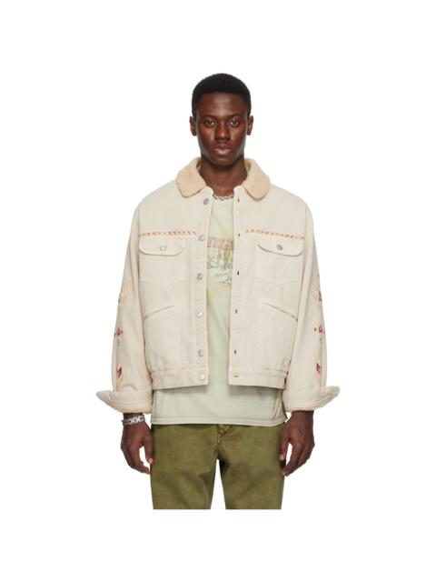 Isabel Marant Beige Jenson Denim Jacket