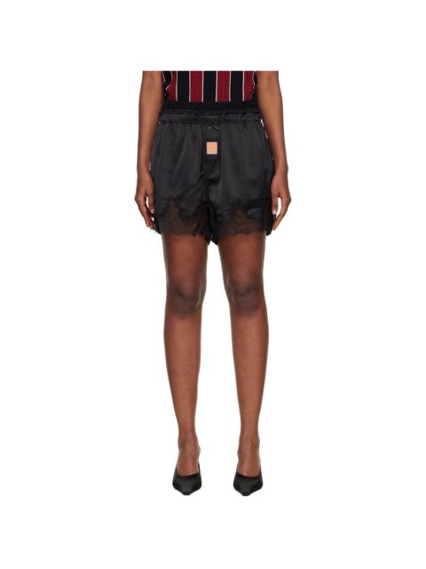 Martine Rose Black French Knickers Shorts