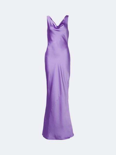 NORMA KAMALI Draped satin gown