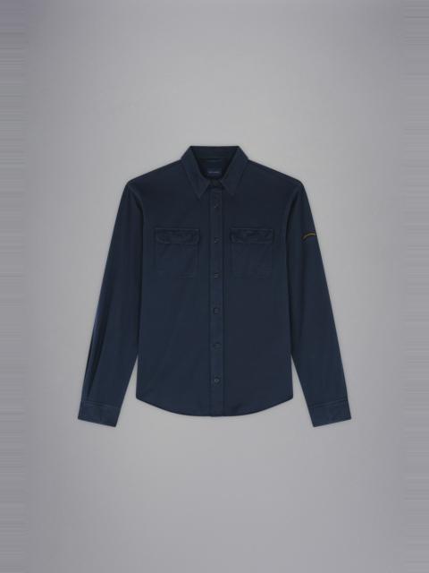 Paul & Shark GARMENT DYED COTTON OVERSHIRT