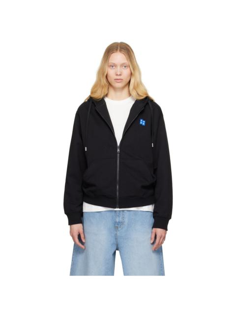 ADER error Black Sig; TRS Tag 01 Zip-Up Hoodie