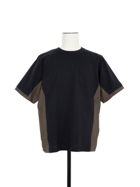 sacai Cotton Typewriter x Cotton Jersey T-Shirt