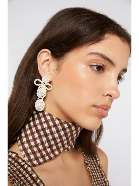 SHRIMPS Angela Earrings - Cream