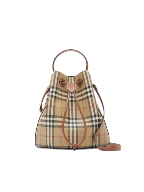 Burberry small Check bucket bag