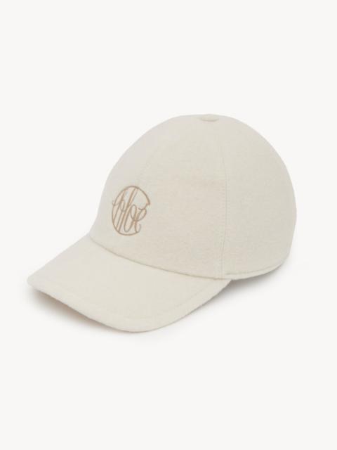 Chloé SWING CAP IN CASHMERE & SILK