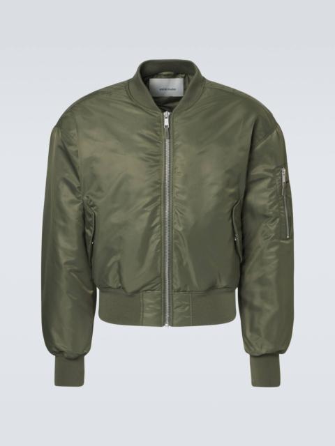entire studios Uniform cropped bomber jacket