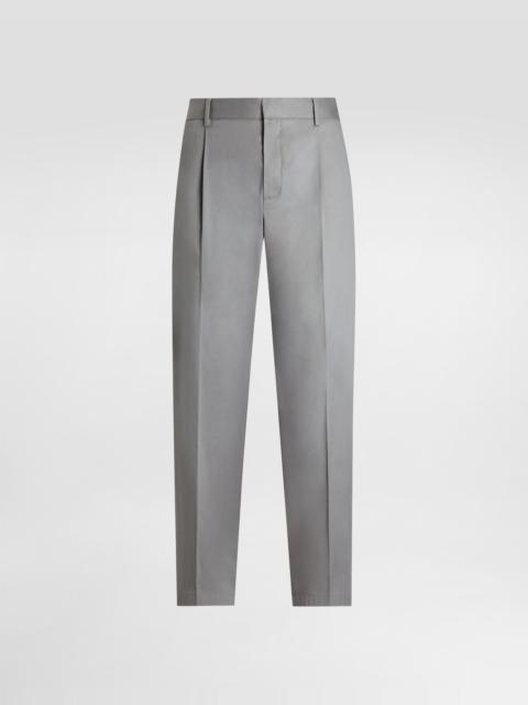 Dolce & Gabbana Cotton gabardine trousers