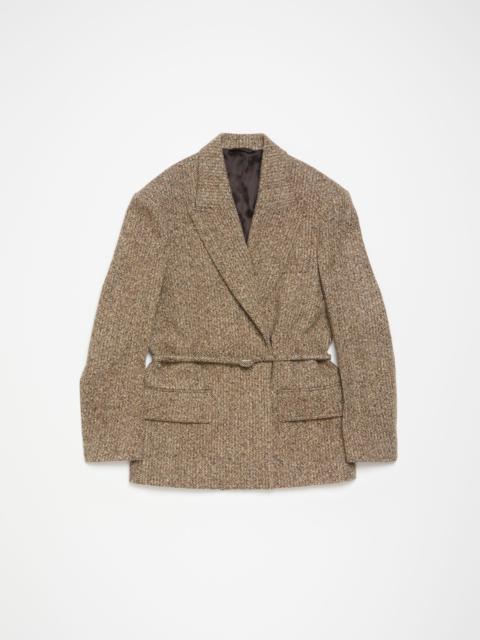 ジャケット SAULINA ANTONIA - Single-breasted jacket in wool blend Saulina Women Antonia - Single-Breasted Jacket In Wool Blend
