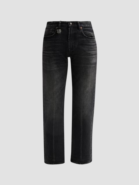 R13 Women's Romeo Slim Crop Jeans - Brixton Black