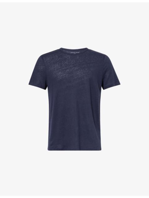 Derek Rose Jordan Short-Sleeve Linen T-Shirt
